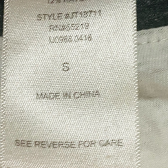 Graphic Tank Top with Sheer Material Sz Small - Picture 5 of 7